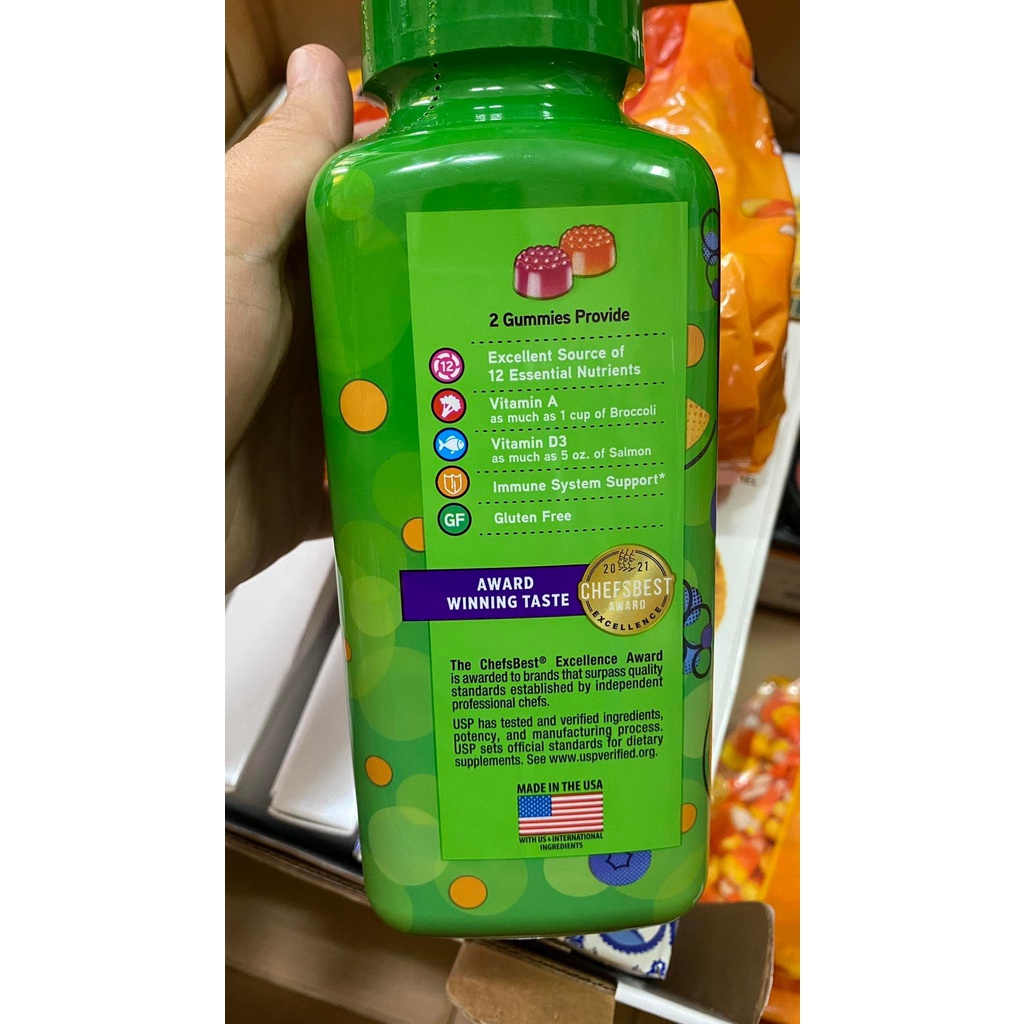 Kẹo dẻo bổ sung vitamin tổng hợp Vitafusion MultiVites 260 viên