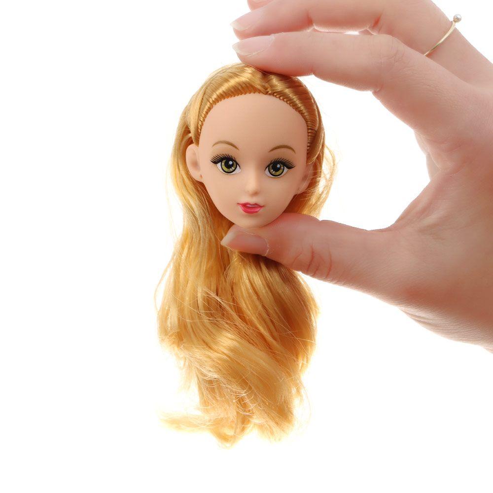 Đầu Búp Bê Barbie Tỉ Lệ 1 / 6 Nhiều Màu Sắc
