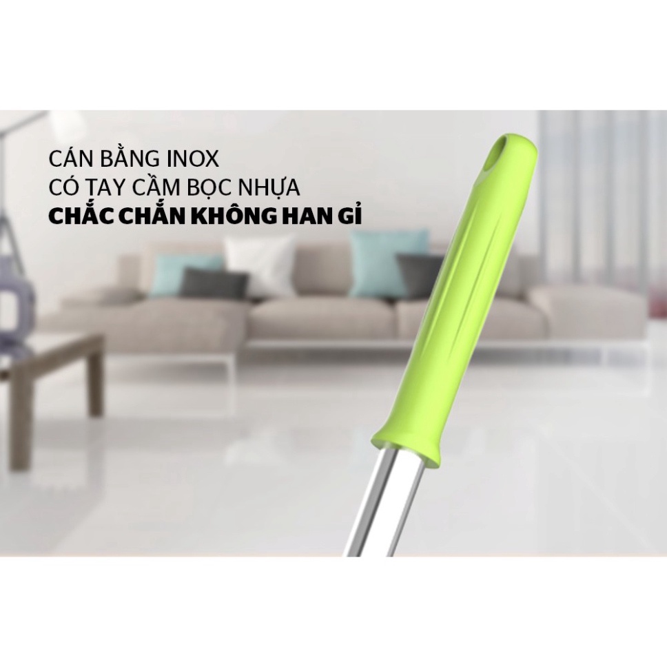 Cây lau nhà xoay 360 độ SUNHOUSE thế hệ mới KS-MO260IG