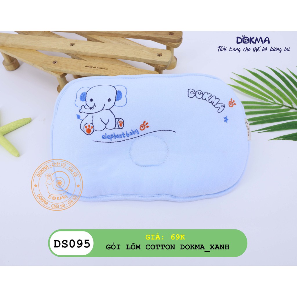 Gối Lõm Cotton cho bé