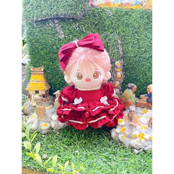 Đầm cưới cho doll