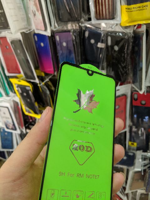 Cường lực 20D Redmi Note 7 / 7 Pro FREESHIP Từ 50k full màn full keo ôm màn 2.5D cao cấp