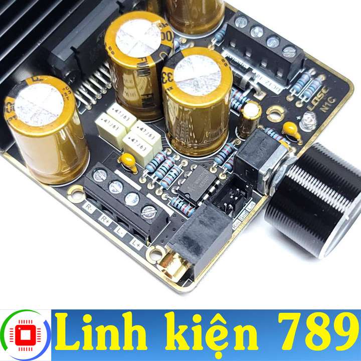 Mạch khuếch đại công suất 2.1 280W TDA7850 80W*2 + 120W - Linh kiện 789