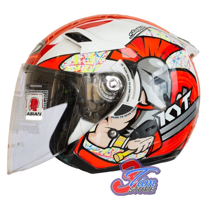 MŨ BẢO HIỂM 3/4 CỎRSI HY LẠP_NÓN BẢO HỘ YWVNX