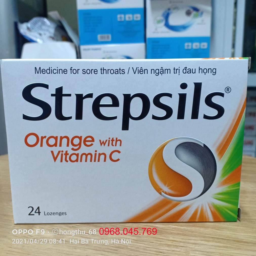Viên Ngậm Ho Strepsils