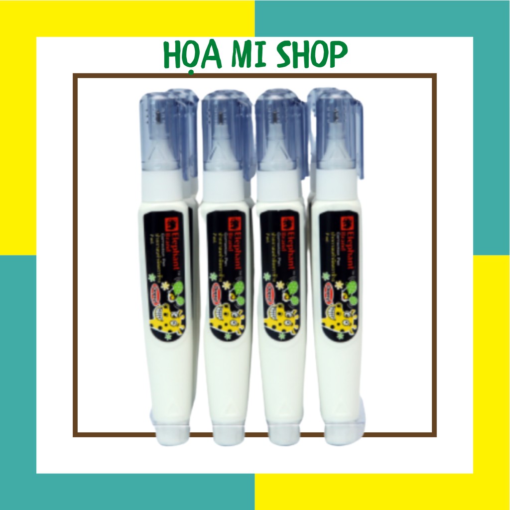 [họa.mi] Bút xóa nước Elephant - 7ml Mau khô