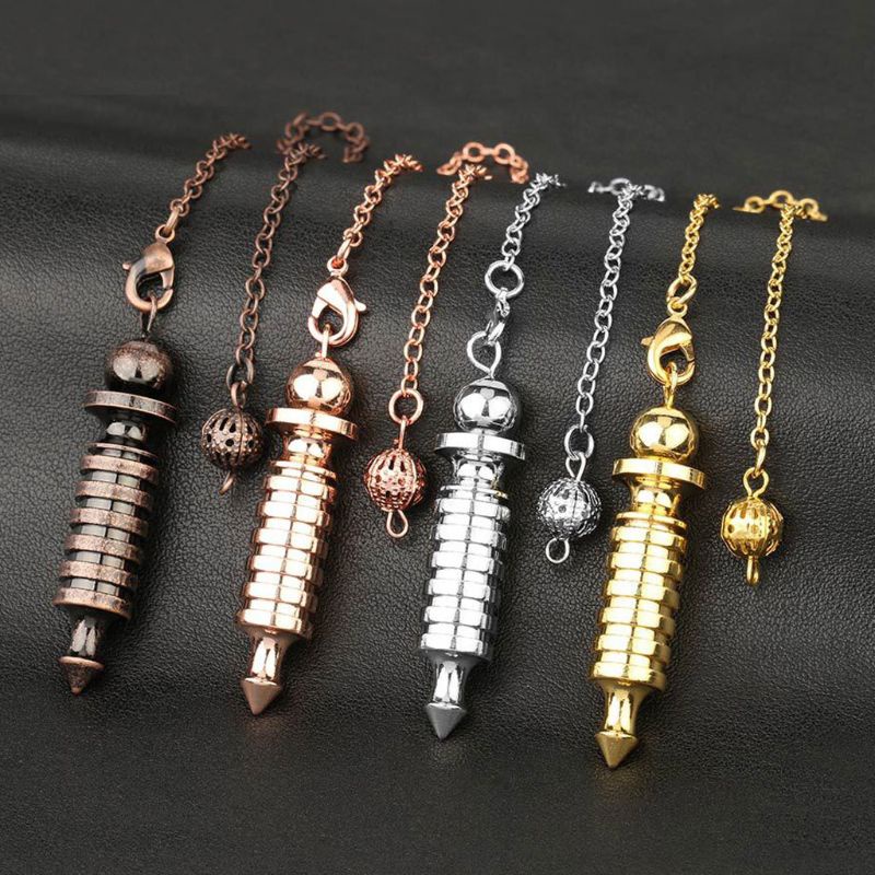 Mặt Dây Chuyền Hình Con Lắc Chữa Bệnh Cho Thiền Chakra