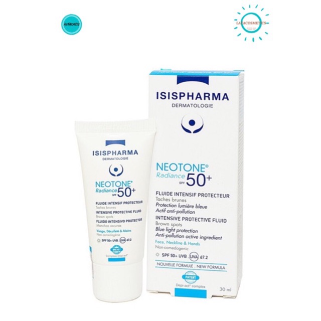 Kem Dưỡng Trắng Sáng Da Ban Ngày ISIS Pharma Neotone Radiance SPF50+ (30ml)  [MỸ PHẨM CHÍNH HÃNG] [FREESHIP TOÀN QUỐC]