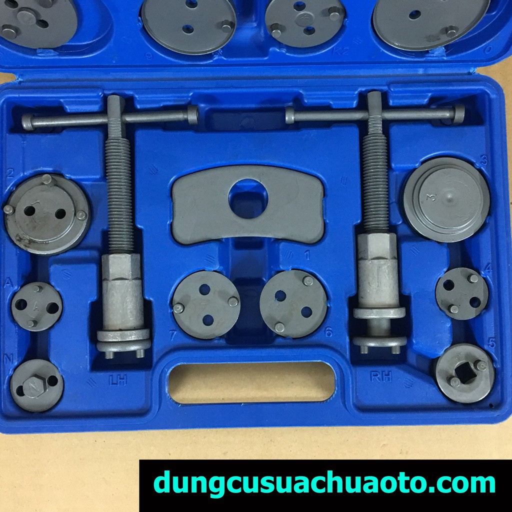 Bộ vam ép piston heo dầu , Bộ vam ép piston phanh đĩa 22 chi tiết