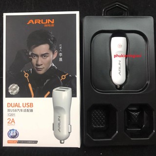 Cóc sạc oto arun c201 công suất 2a
