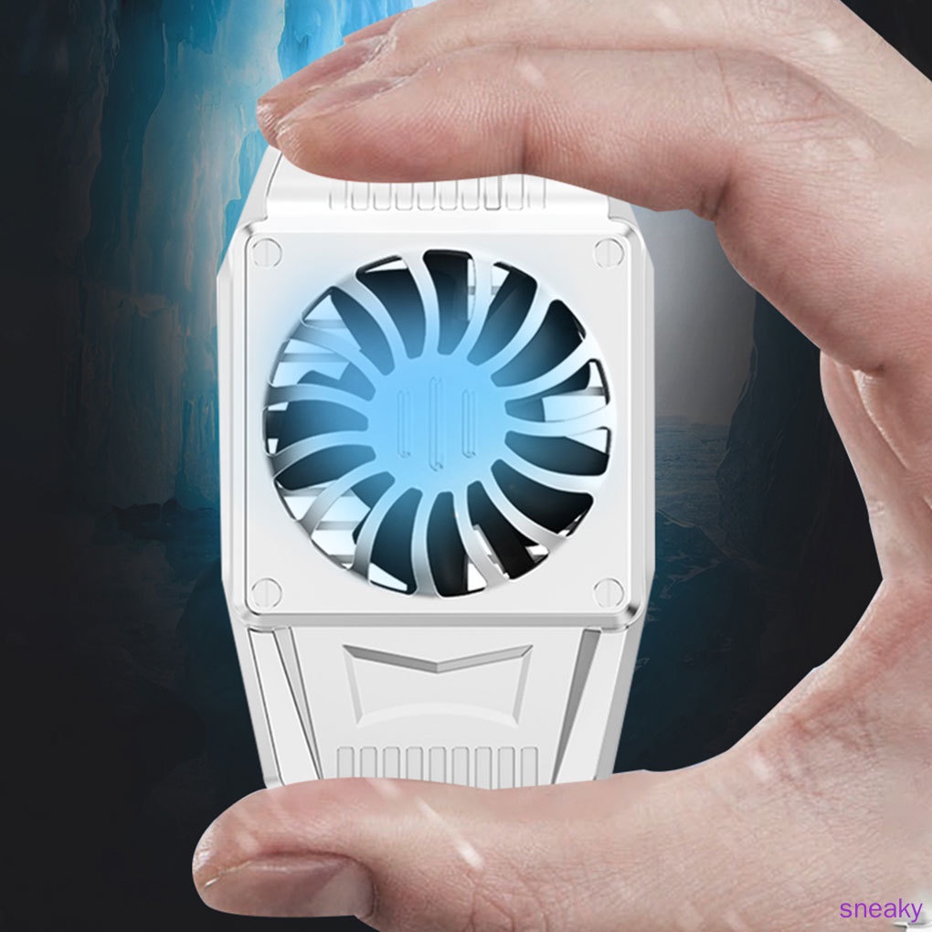 Quạt tản nhiệt làm mát chơi game có thể sạc lại cổng USB cho điện thoạ
