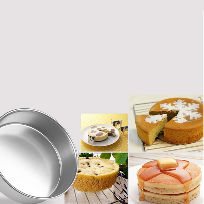 Khuôn Nhôm Tròn Nướng Bánh 5 Kích Cỡ