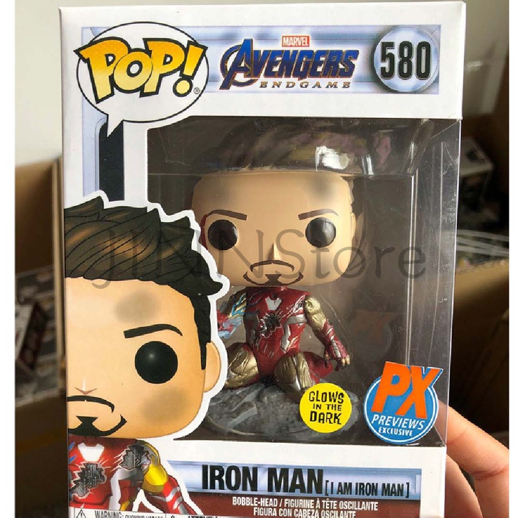 Đồ chơi mô hình nhân vật Iron Man bằng vinyl