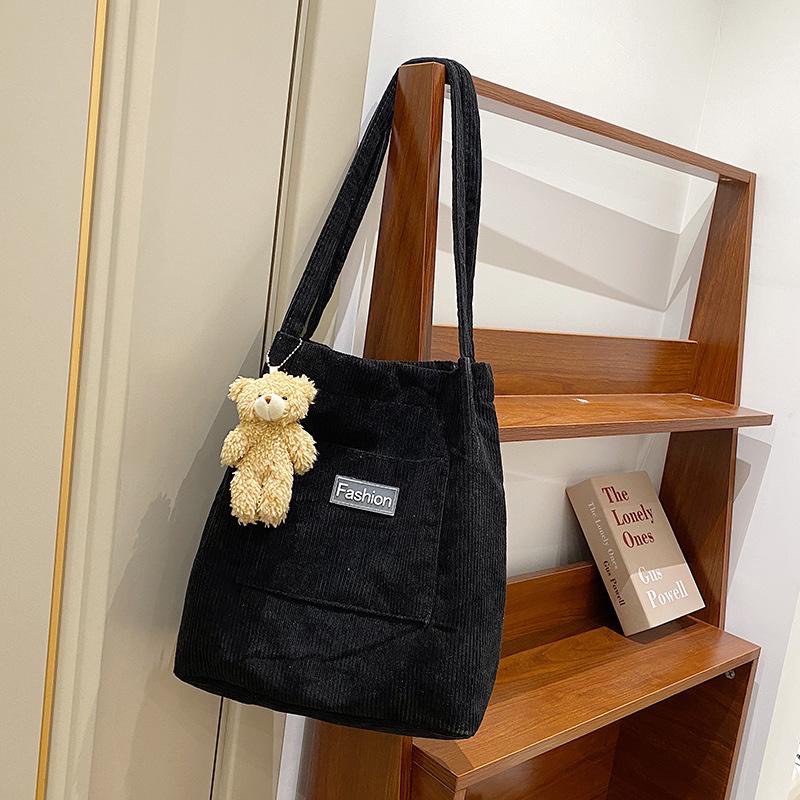 Túi tote đeo chéom túi tote nam nữ  vải nhung canvas phong cách ulzzang unisex đi học đi chơi - xuongbalohonglam