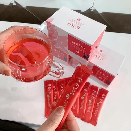 B-EVA - Nước uống Nano Collagen & L Glutathione giúp trắng da bật tone [CHÍNH HÃNG]