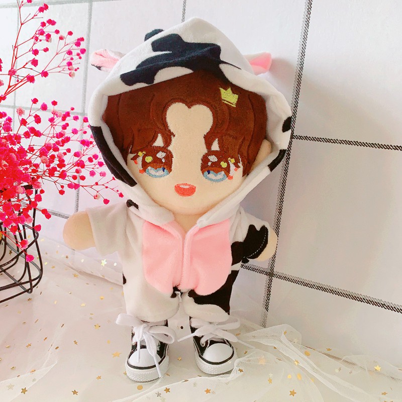 BỘ ĐỒ NGỦ LIỀN THÂN HÌNH THÚ DOLL 20CM