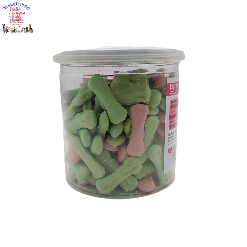 Bánh thưởng cho Chó Snack Tom Hộp 100g Bổ sung canxi, Bổ sung dinh dưỡng, Thơm ngon bổ dưỡng, Tốt cho tiêu hóa