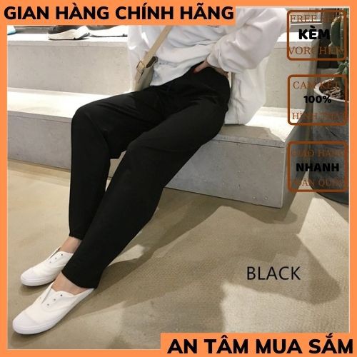 Quần nỉ trơn basic ống rộng nam nữ form rộng unisex, jogger nỉ ulzzang dáng xuông phong cách hàn quốc THỜI TRANG 1989
