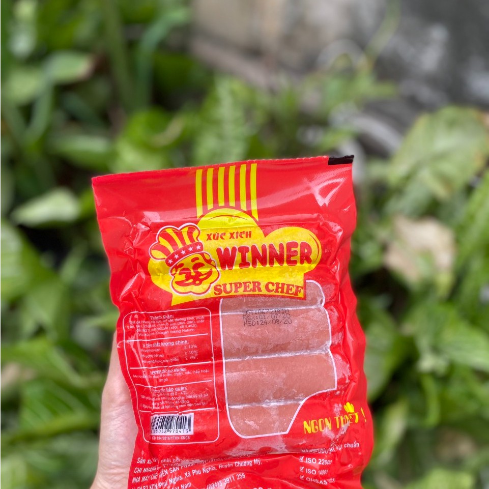 XÚC XÍCH WINNER CP ĂN LIỀN CHIÊN RÁN giá siêu rẻ 500g (10 CHIẾC) | BigBuy360 - bigbuy360.vn