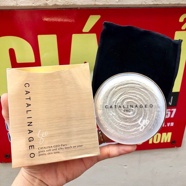 HOT  -Phấn phủ Geo Vàng Catalina Golden Pact – Hàn quốcmới về hàng