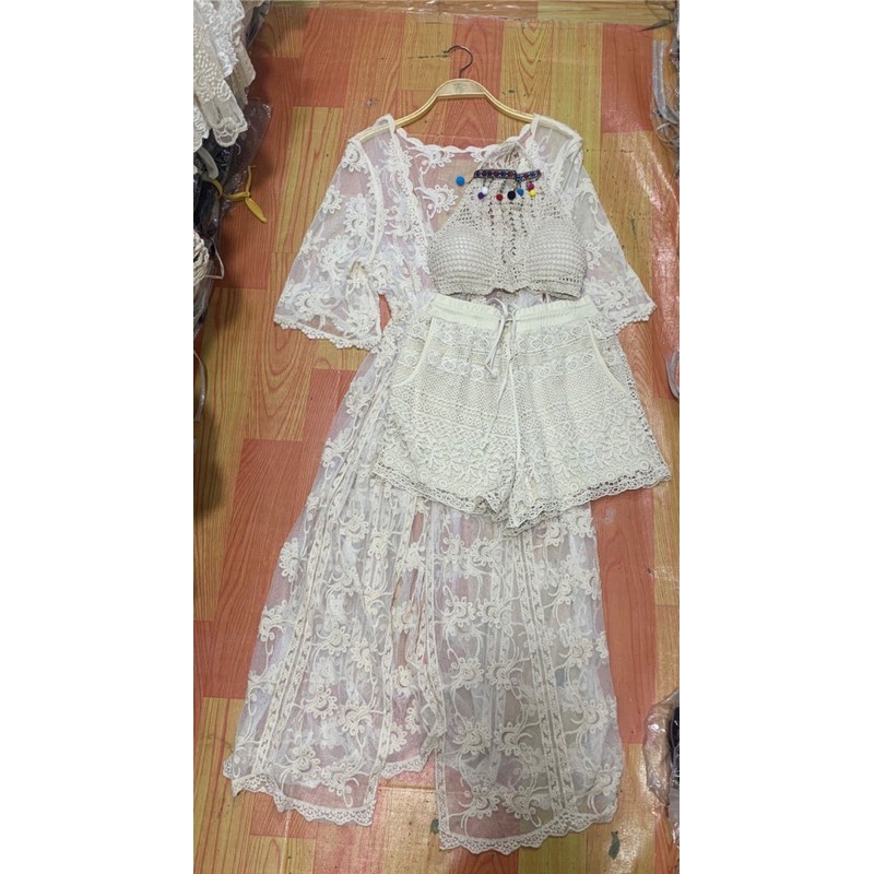 HH40-set ren bikini đi biển 3 món có bán tách rời từng món