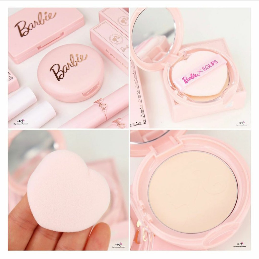 Phấn phủ Eglips Barbie Blur Powder Pact Limited Edition