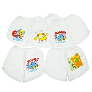Combo 5 quần in thể thao trắng s1-8