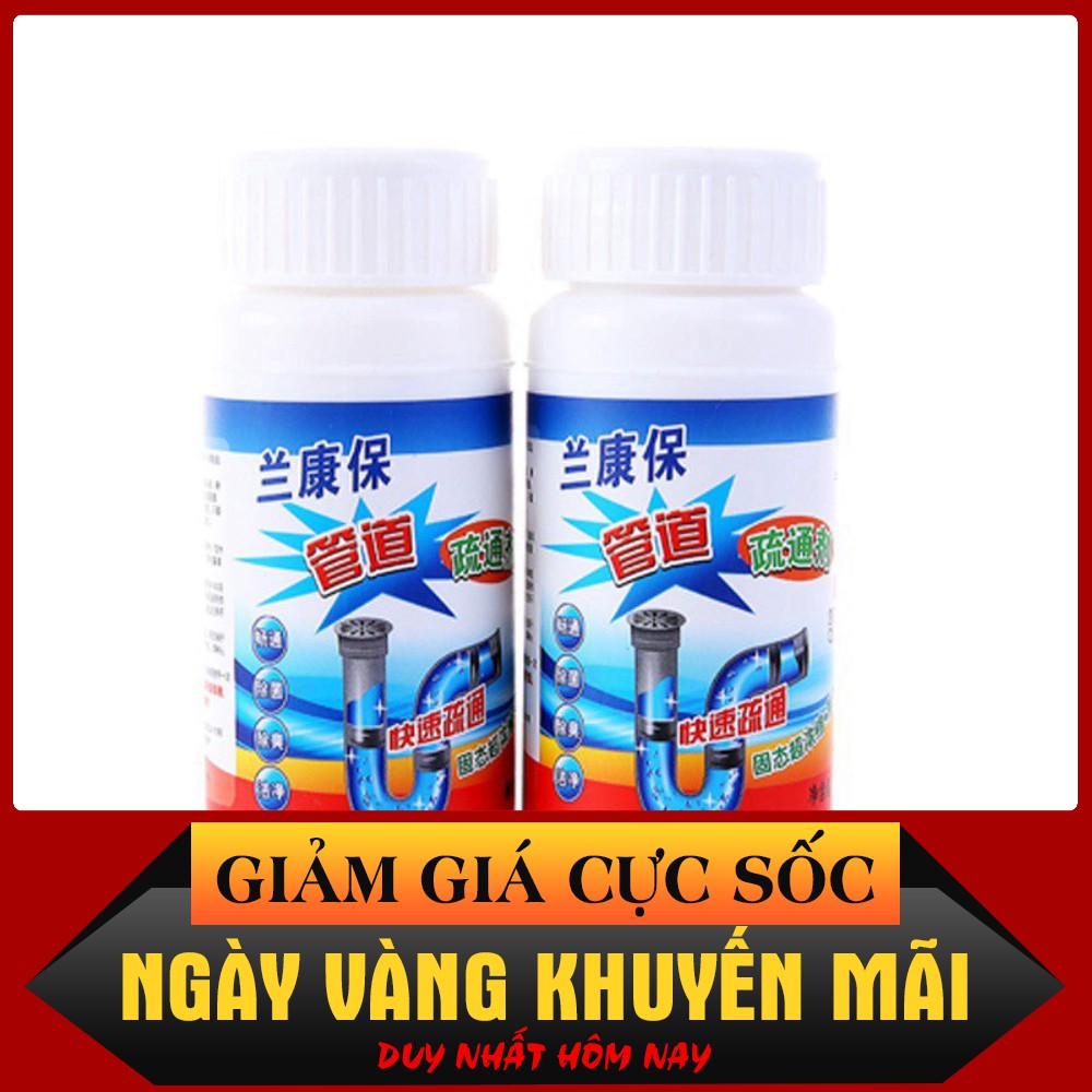 (Mua Ngay)  Chai bột tẩy vệ sinh ống nước  - 6460 (Rẻ Bất Ngờ)