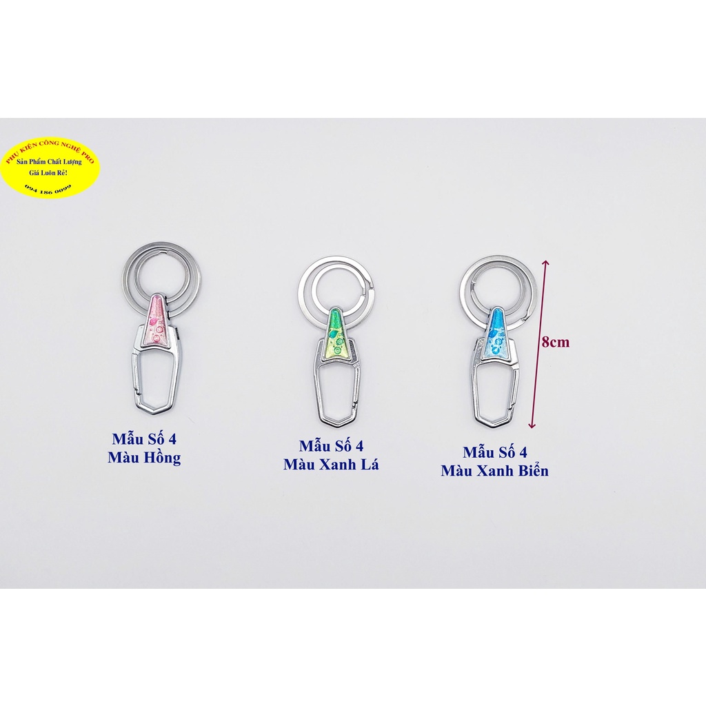 Móc khóa xe máy, Móc khóa xe hơi, Chất liệu thép không gỉ, An toàn, Tiện Lợi
