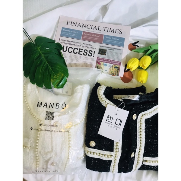 Áo dạ dài tay kẻ tweed ( kèm video , ảnh thật ) HÀNG QC | BigBuy360 - bigbuy360.vn