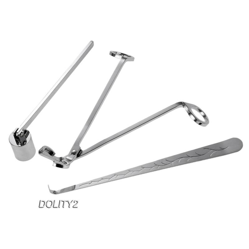 [Dolity2] Kéo Inox Cắt Nến Màu Bạc