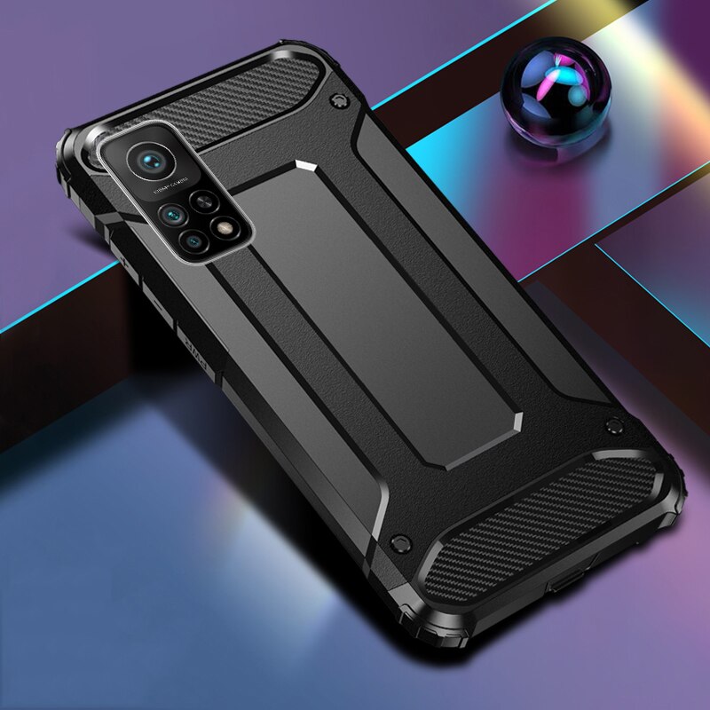 Xiaomi Mi 10T Pro 5G Case Luxury Hybrid Armor Shockproof Hard PC+TPU Phone Case For Xiaomi Mi 10T Cover