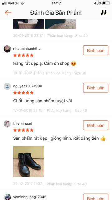 Boot nam cổ ngắn da bóng lì HB5022 | BigBuy360 - bigbuy360.vn