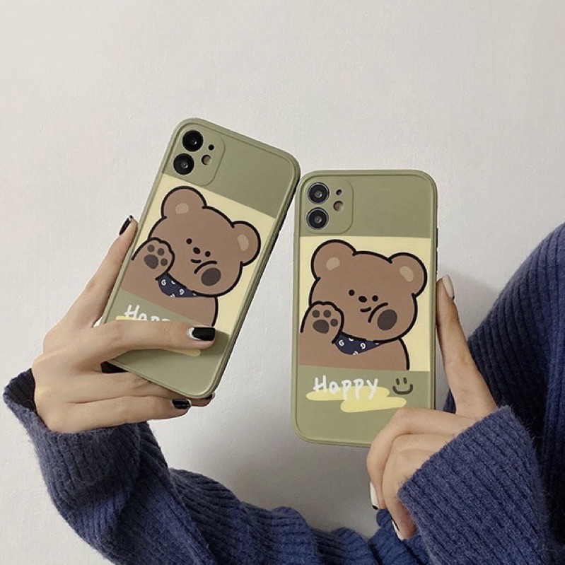 𝐂𝐨́ 𝐬𝐚̆̃𝐧 𝐜𝐡𝐨 𝐢𝐏𝐡𝐨𝐧𝐞 𝟏𝟐 Ốp gấu xanh dẻo cho iphone