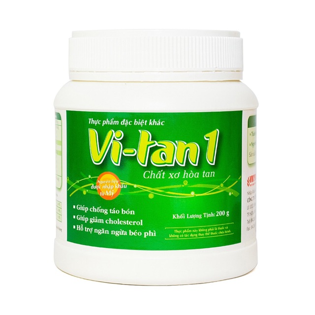 Chất xơ hòa tan vitan1