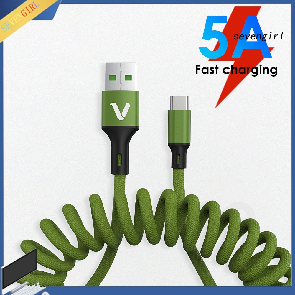 Cáp Sạc Nhanh Sev-5A Cổng Micro Usb Type C Cho Điện Thoại