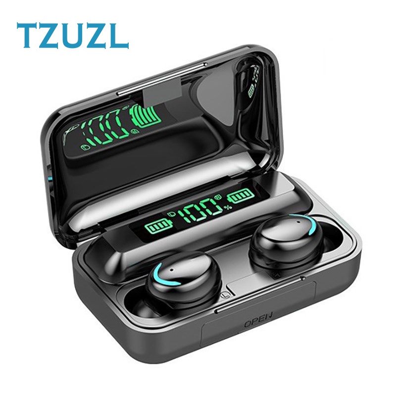 Tai Nghe Bluetooth Không Dây TZUZL F9-5C Có Đèn Led Chuyên Dụng Chơi Game Kèm Phụ Kiện