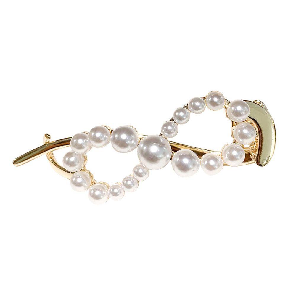 Kẹp Tóc Đuôi Ngựa Hình Quả Chuối Màu Ngà Thời Trang Cho Nữ Giá Đỡ