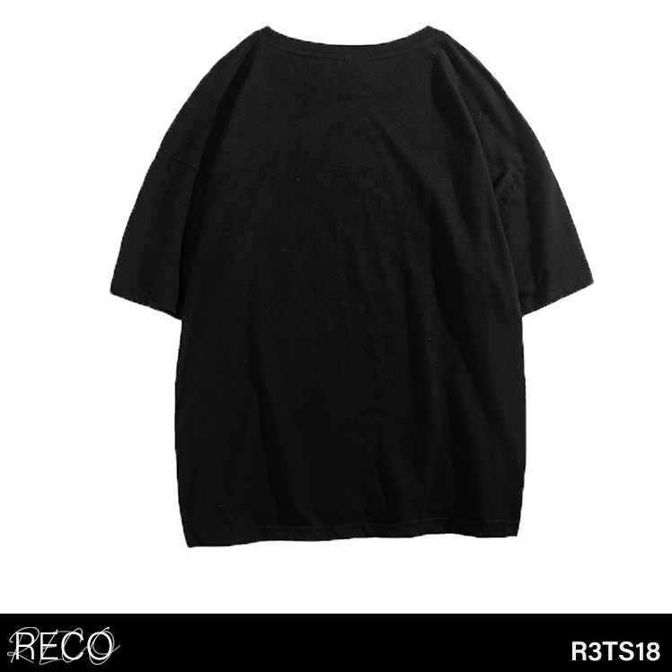 Áo thun, phông nam nữ Hàn Quốc cao cấp dáng rộng tay lỡ T-Shirt Loose R3TS18