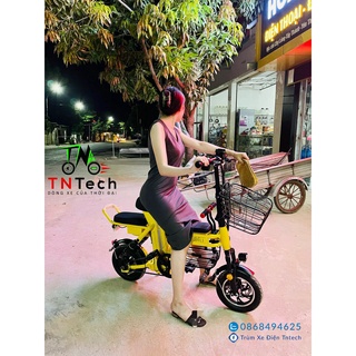 Xe điện ADIMAN THELI A2 CHÍNH HÃNG cho mẹ và bé