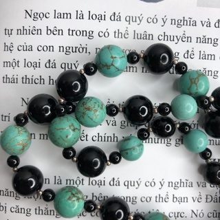 Vòng cổ đá / tay ng.ọc L.am