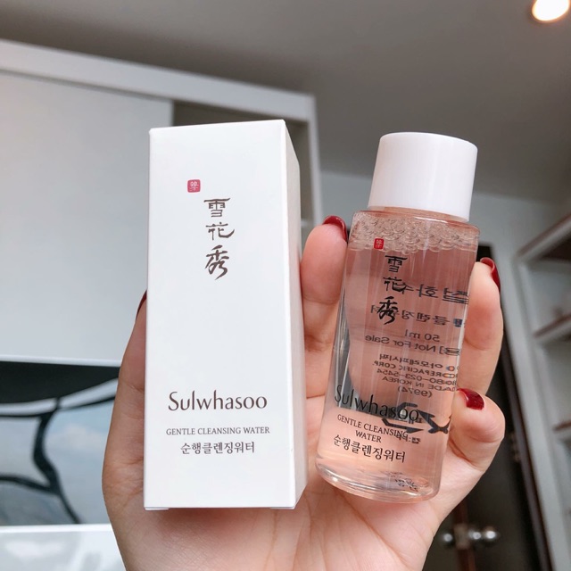 Tẩy trang Sulwhasoo