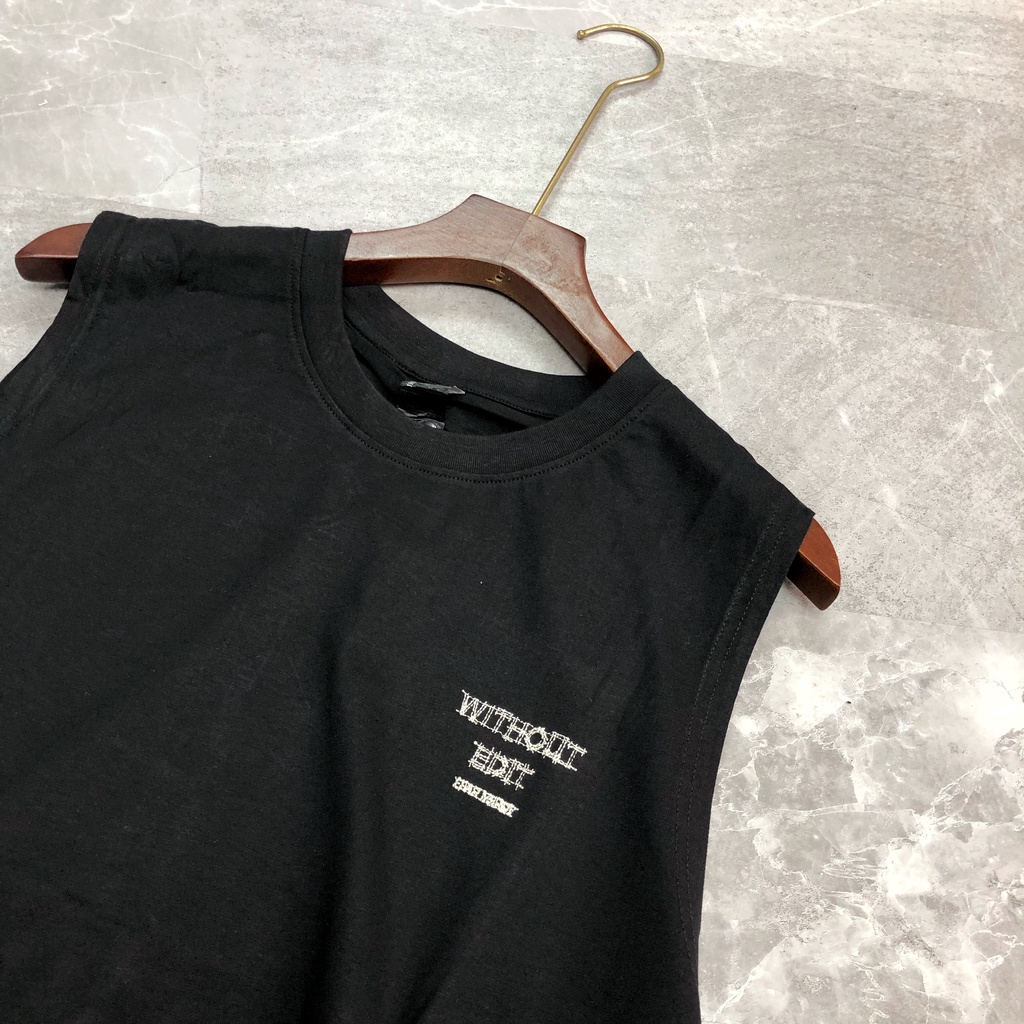 Áo sát nách tanktop bigsize 100kg body nam tập gym thể thao chất cotton SNTQ 3010