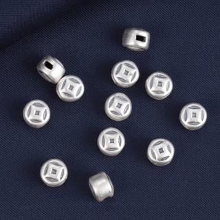[S925] Charm bạc 3D kim tiền - MH762