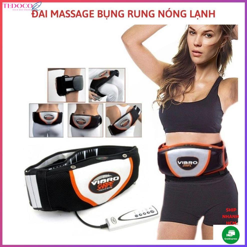 Đai massage bụng nóng lạnh Vibro Shape  - TEDOCO