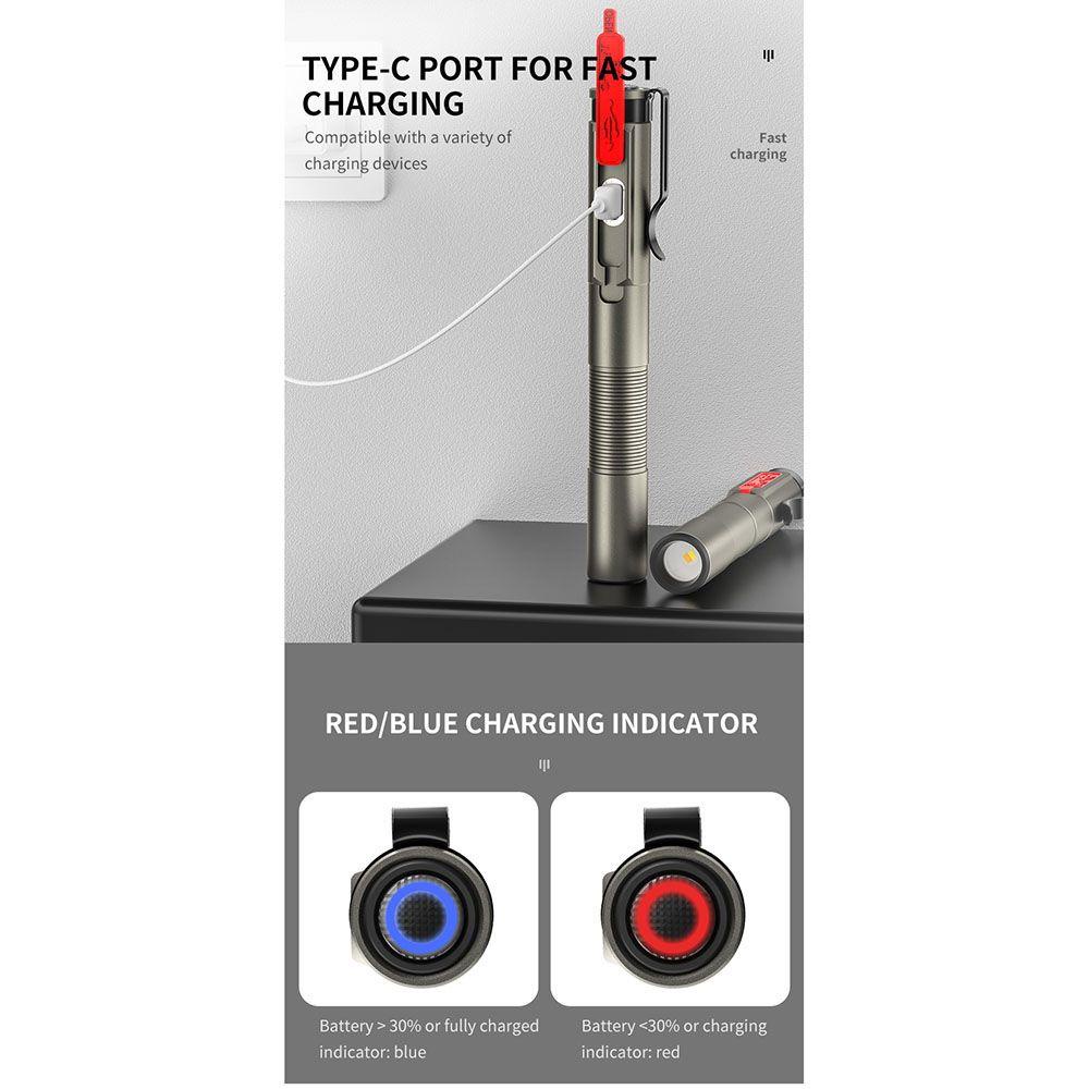 Đèn Pin Bóng LED USB Cầm Tay Hiệu Ket1