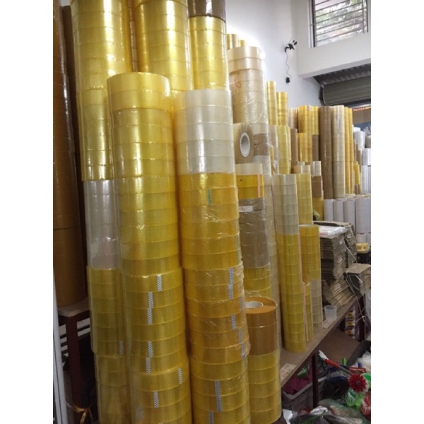 Băng dính loại 1kg siêu tiết kiệm chuyên dùng đóng gói hàng hoá