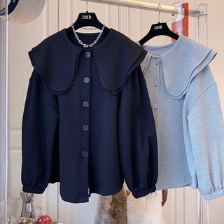 - áo hoodie giả sơ mi cổ bèo
