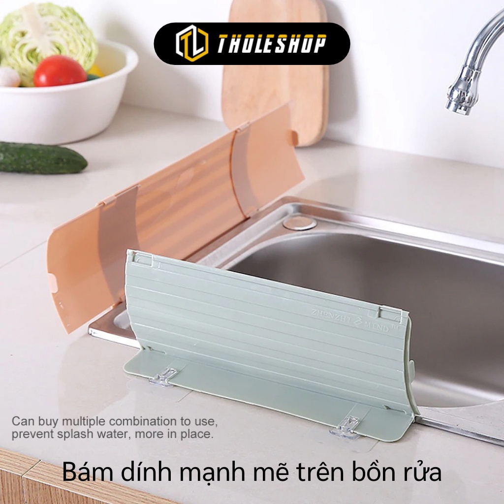 Tấm Chắn Nhà Bếp - Tấm Nhựa Chắn Văng Nước Bồn Rửa Chén, Chất Liệu Bền Đẹp, Tiện Lợi 7594