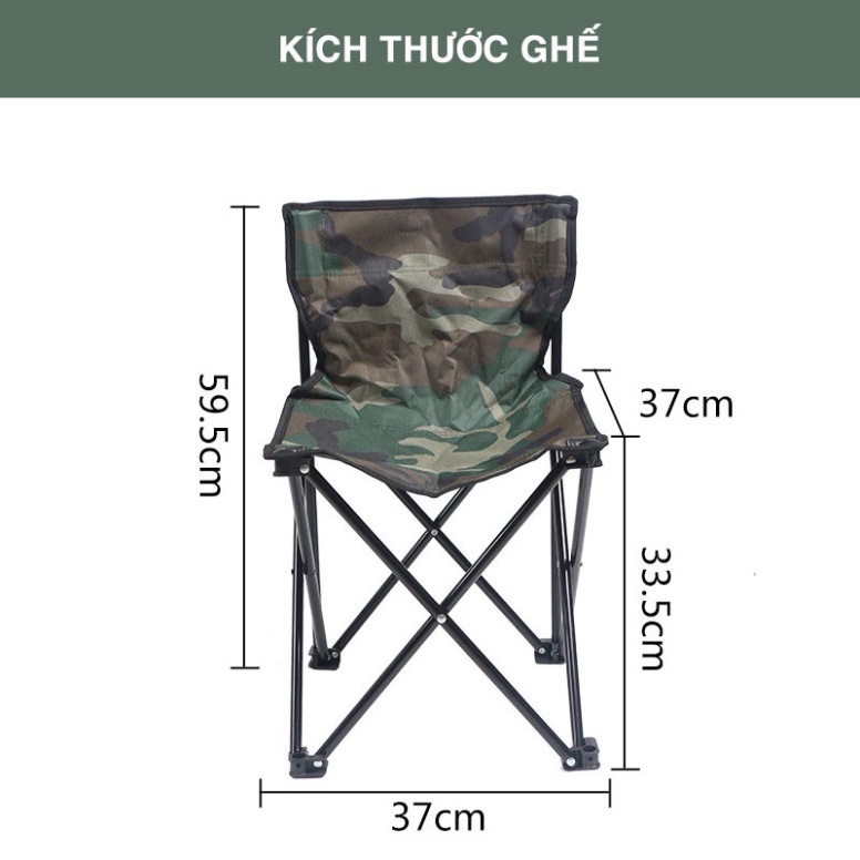 Bộ bàn và ghế Đi Phượt xếp gọn tiện ích màu rằn rện , Bộ một bàn 4 ghế thời thượng dành cho du lịch, dã ngoại , cắm trại